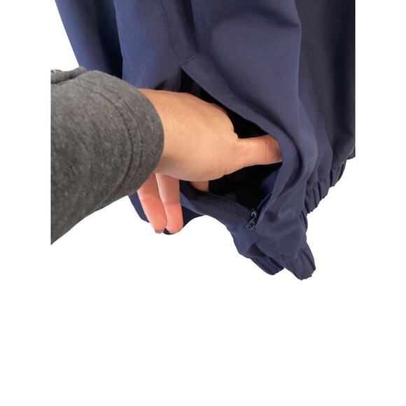 FootJoy Men Windbreaker Jacket Size XXL Navy Blue Golf Classic Preppy FJ Popover - Picture 7 of 12